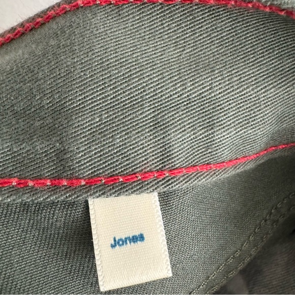 Slim Straight Men's Jeans in Dark Green - Picture 10 of 13